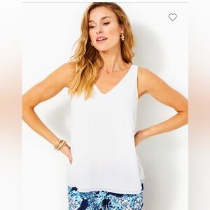 Lilly Pulitzer Florin straight hem top